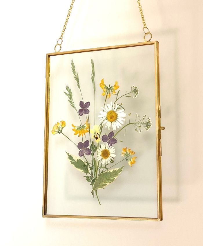 Hanging Double Glass Frames | Set of 3 Collection - 6x6, 6x8, 4x9
